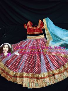 鸿舞衣印度舞蹈服装 订做