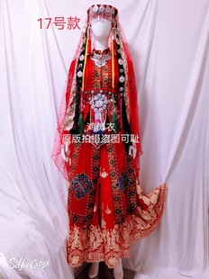 全钻 摄影服装 出租100 新疆旅拍服装 新疆塔吉克服装