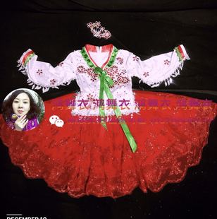 鸿舞衣朝鲜舞儿童舞蹈服装 订做