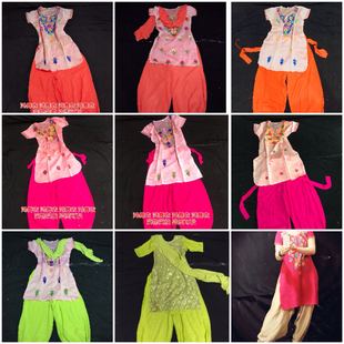 鸿舞衣印度旁遮比套装 全套 199元