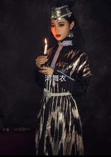 定制网红服装 维吾尔族服装 各款 尺寸定制 式 旅拍服装