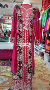 网红服装 塔吉克族婚礼服装 旅拍服装