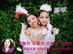 鸿舞衣买家秀 哈萨克儿童舞蹈服装