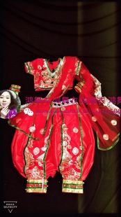 鸿舞衣印度儿童舞蹈服装