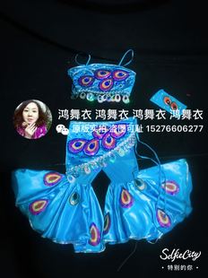 鸿舞衣傣族舞蹈服装 量身订做