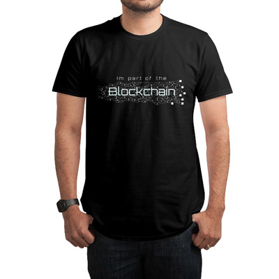 青春区块链日常圆领短袖