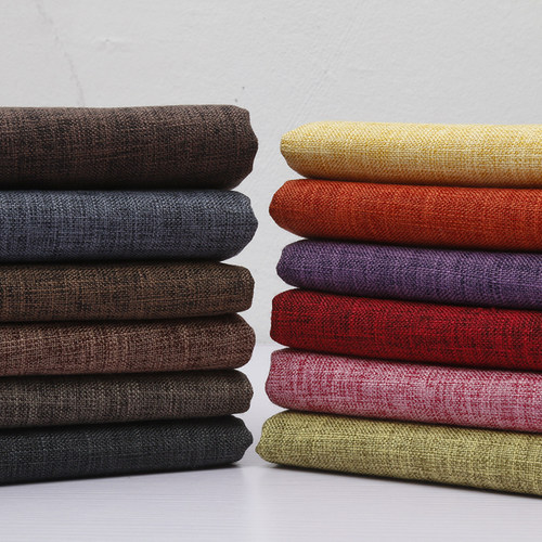 高档工程布艺软包硬包亚麻布面料