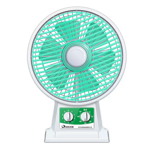 多丽电风扇转页扇家用台式小型鸿运扇座钟扇宿舍台扇KYT1-25F