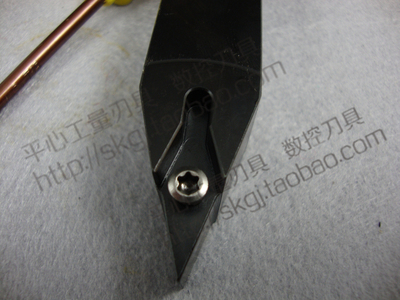 皇冠信誉/72.5度螺钉式数控外圆车刀杆/尖头刀SVVCN1616H16 16方