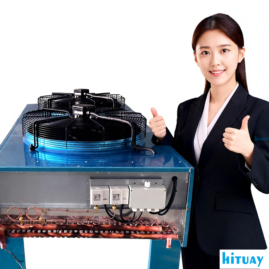 机房空调冷凝器室外机定做生产150平散热量45kw 制冷量30-35kw