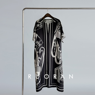 重磅高端100%桑蚕丝连衣裙