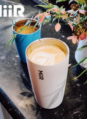 美国MiiR保温咖啡杯不锈钢户外露营随手便携式桌面水杯蓝瓶子联名