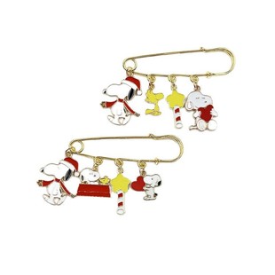 可爱日系史努比胸针合金潮个性 卡通动漫小狗金属徽章情侣包包扣针