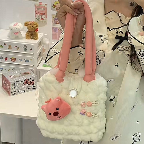 小海狸手工编织包包diy材