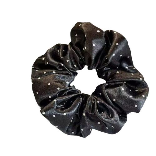 简约缎面波点大肠发圈温