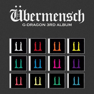 BigBang GDRAGON 权志龙专辑GD Ubermensch正版特典小卡周边power