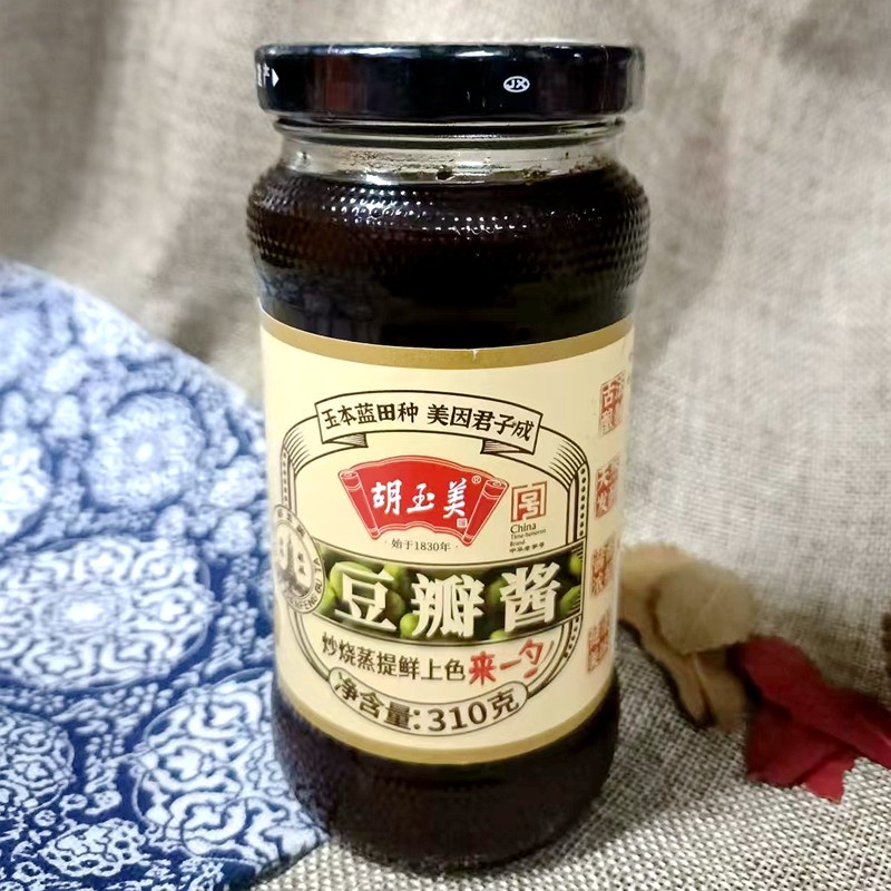 厂地发货胡玉美安徽蚕豆酱豆瓣酱