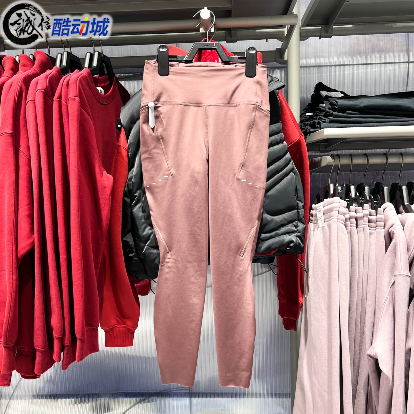 NIKE耐克女裤2026春季新款健身瑜伽休闲紧身运动九分裤HJ2253-502
