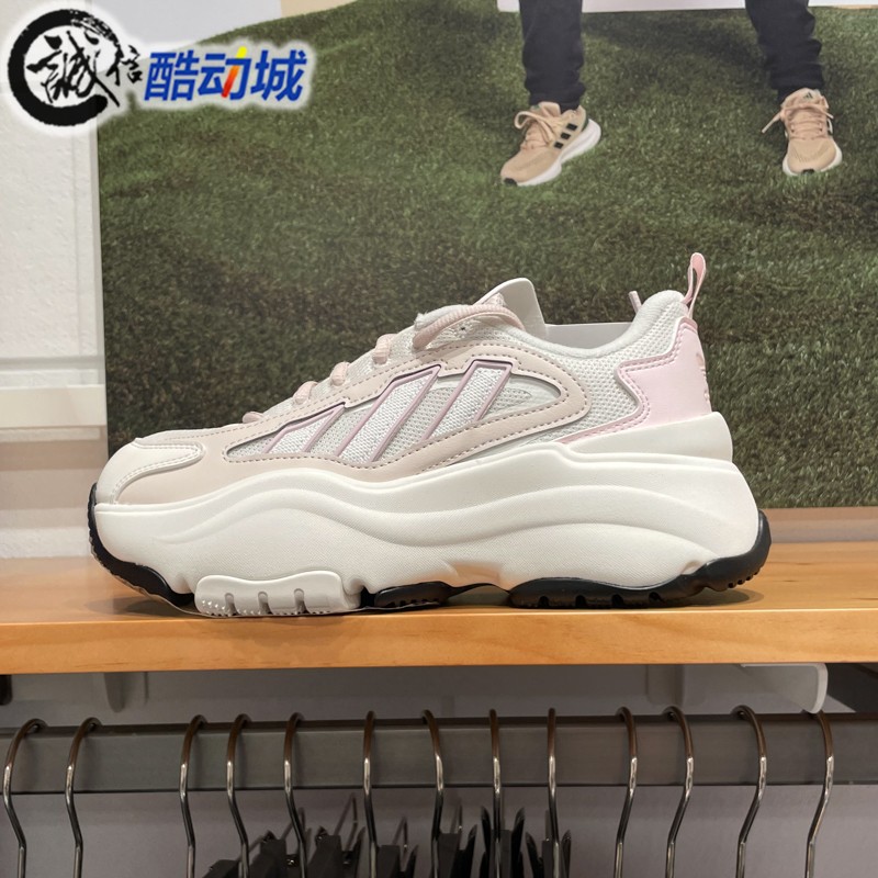 Adidas阿迪达斯三叶草女子2024夏新款OZGAIA复古网面运动鞋IG6044 运动鞋new 运动休闲鞋 原图主图