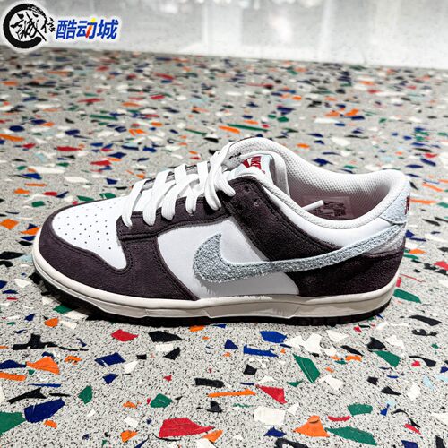 Nike耐克2025新款Dunk Low SE大童复古篮球缓震运动鞋 IB5691-100