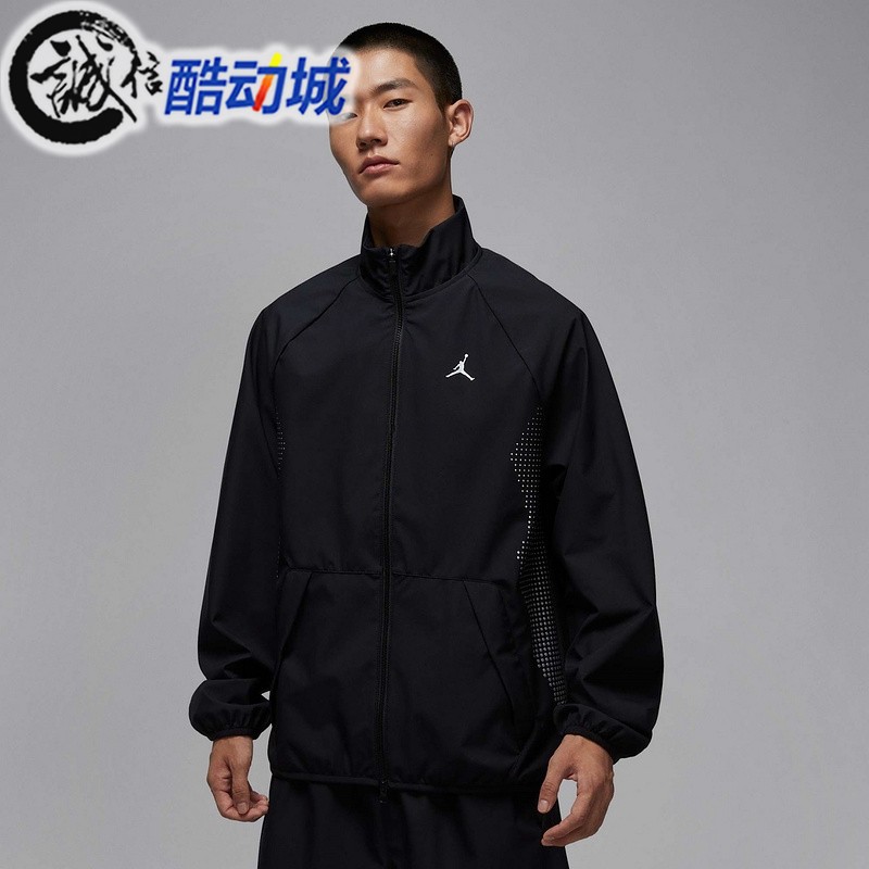 Nike耐克男子2025秋季新款Jordan热身运动立领夹克外套HF9886-011