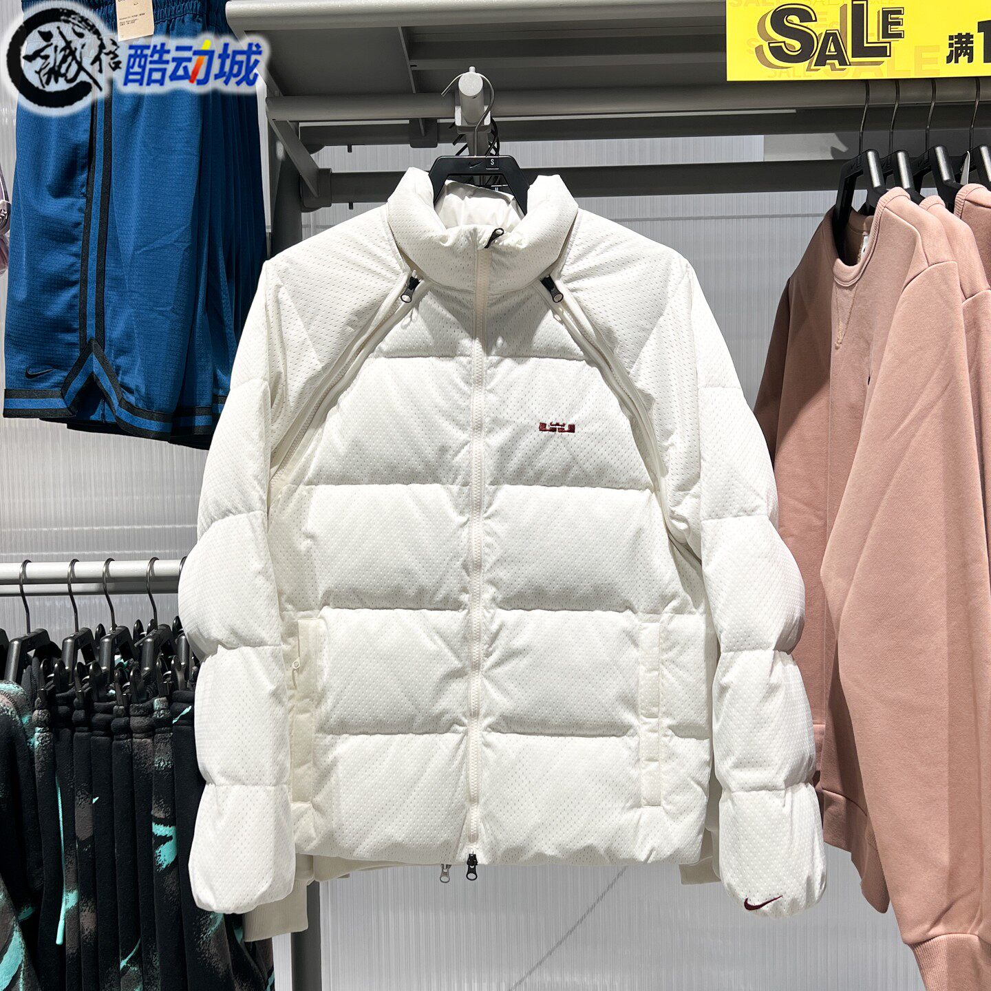 Nike耐克男装2025冬季新款LeBron詹姆斯多功能羽绒夹克HV3502-133