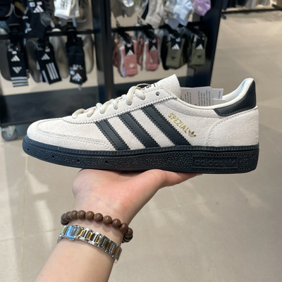 阿迪达斯三叶草女子HANDBALL经典低帮运动休闲T头鞋JR3667 JR3668