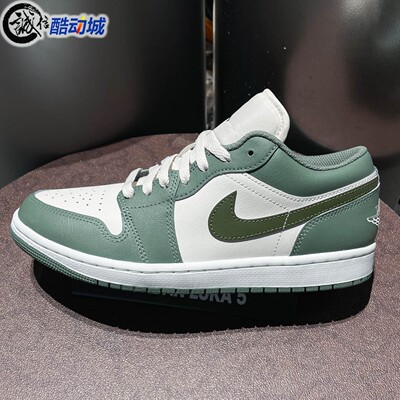 Nike耐克2026春季男子AJ1经典拼接百搭运动休闲篮球鞋 553558-300