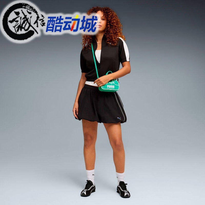 PUMA彪马女子2026夏新品单依纯同款运动休闲宽松气球裙 635461-01