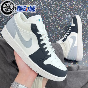 Nike耐克男子AIR JORDAN 1 LOW元年款经典运动休闲板鞋IO2242-101