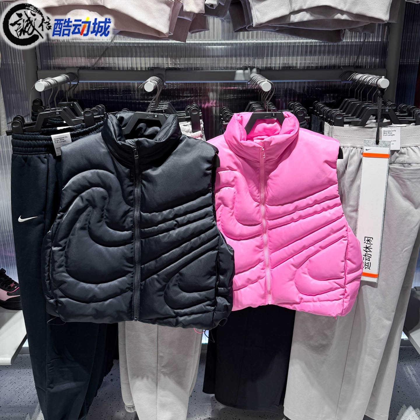 Nike耐克2025冬女子 Oversize 风保暖百搭羽绒马甲IH8008-010-606