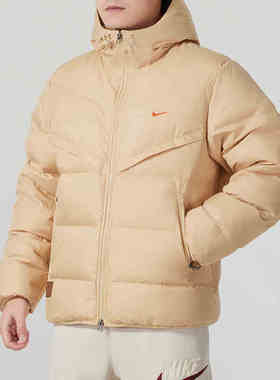 耐克男子外套2024冬季新款防风运动保暖休闲舒适羽绒服HQ4183-233