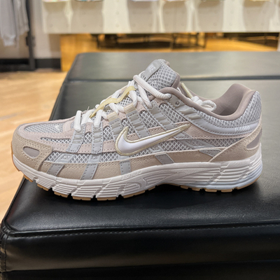 耐克女子2025春季新款P-6000复古时尚网眼布透气运动鞋HV4312-025