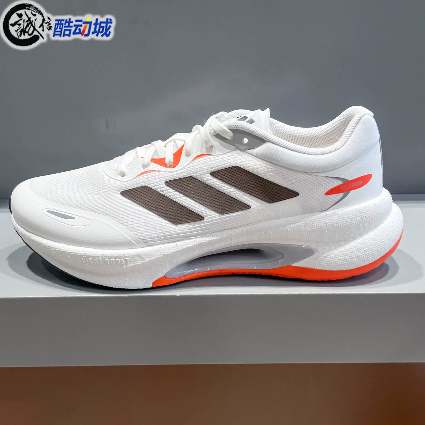 Adidas阿迪达斯男女鞋2026春季VELOSTAR时尚气垫缓震跑步鞋KH5346