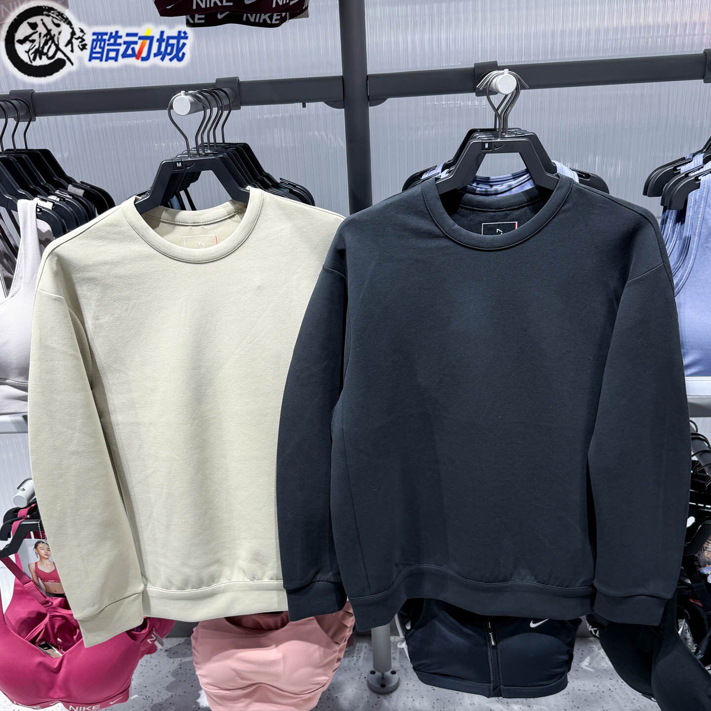Nike耐克2025冬Dri-FIT男子运动休闲速干圆领上衣 HQ6965-010-253