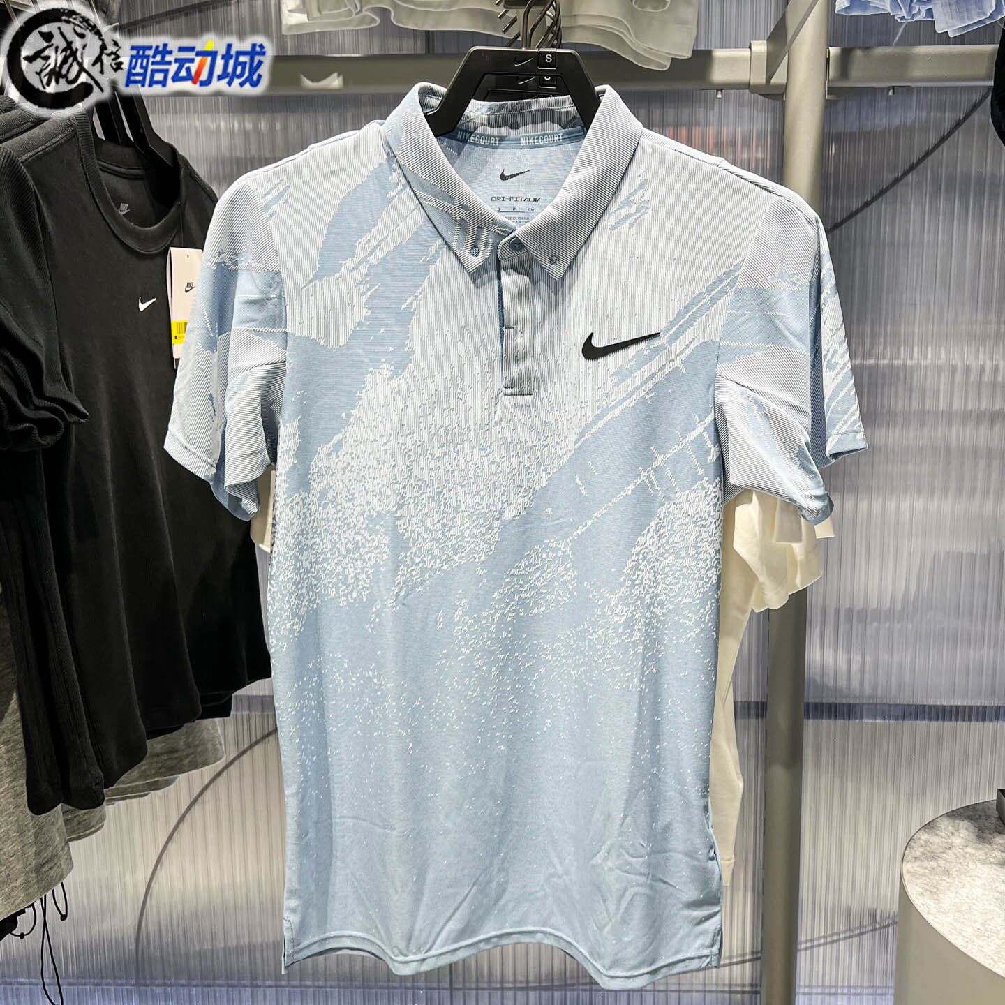 NIKE耐克男装2026夏扬尼克·辛纳同款速干网球翻领T恤 IB1029-486