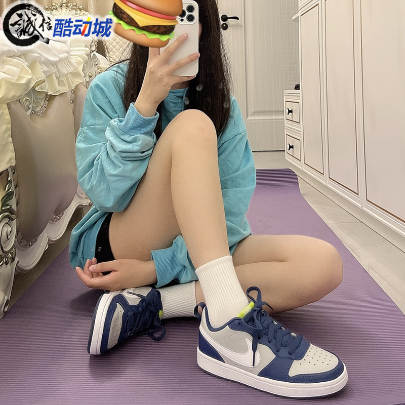 Nike耐克女鞋2024夏COURT BOROUGH百搭运动休闲鞋 BQ5448-016-112 运动鞋new 运动休闲鞋 原图主图