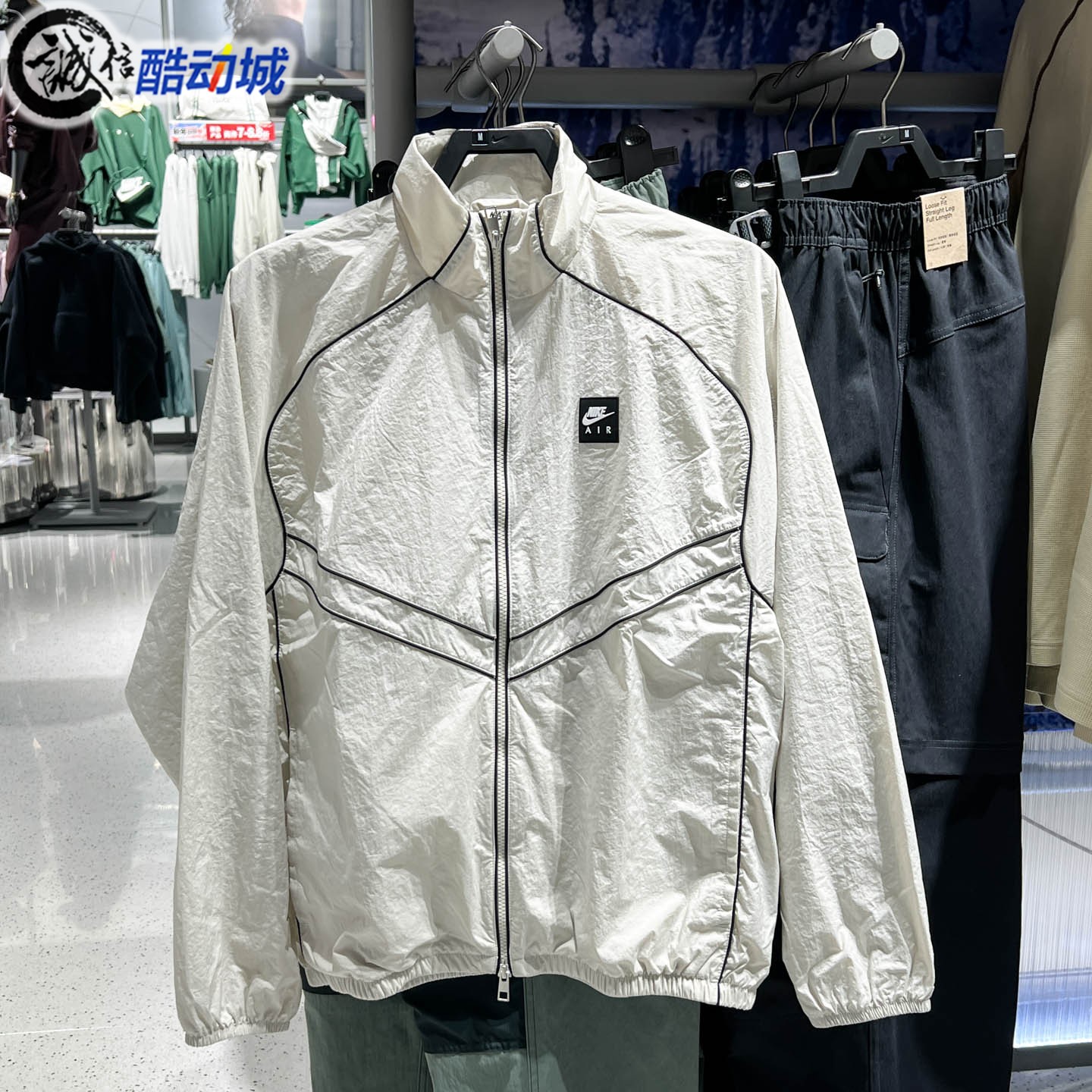 Nike耐克2026春季Air Windrunner男子简约百搭运动夹克IF1289-072