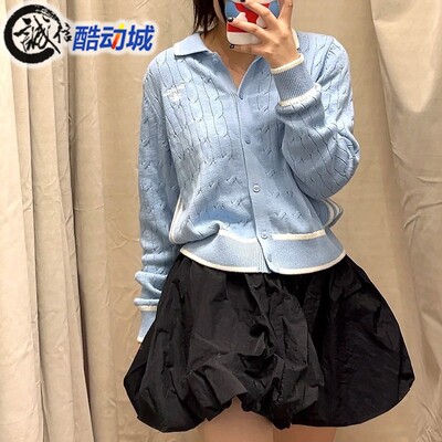 阿迪达斯三叶草女子毛衣开衫外套