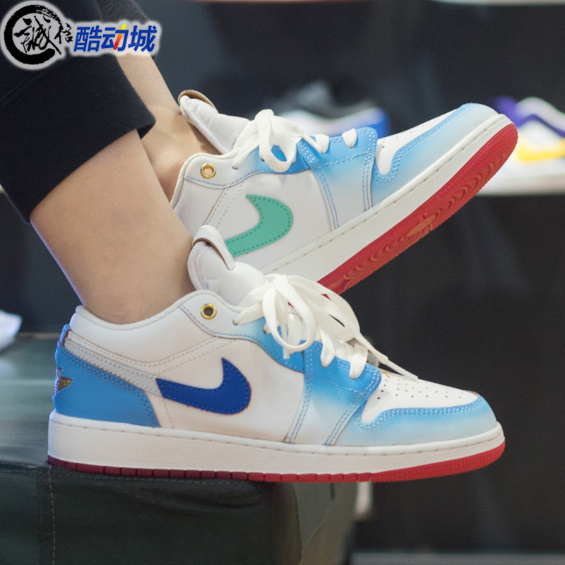 正品Nike耐克女鞋AIR JORDAN 1百搭耐磨缓震运动篮球鞋FN8895-141 运动鞋new 篮球鞋 原图主图