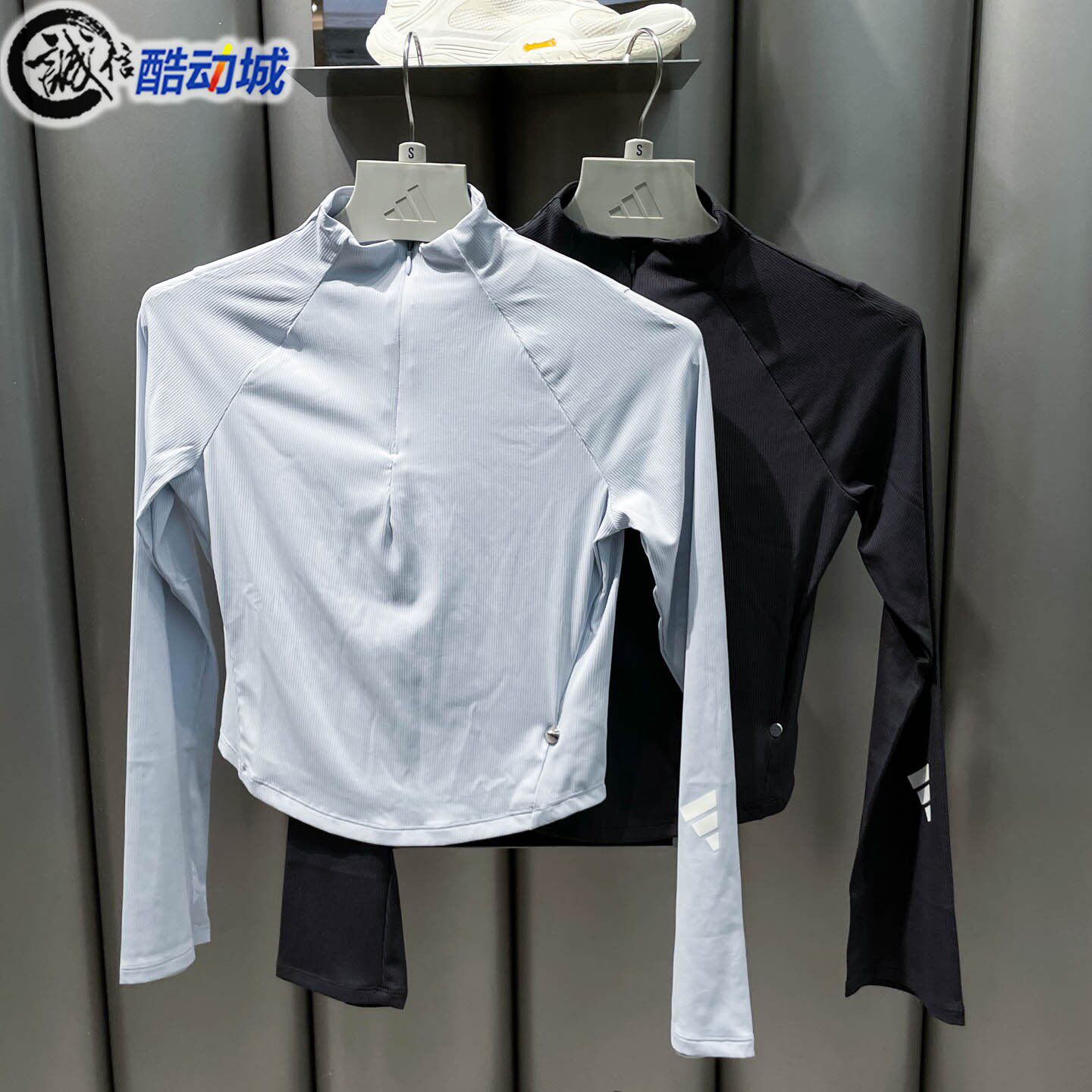 Adidas阿迪达斯女子2026夏新款户外休闲防晒长袖T恤 JM4278KW9511