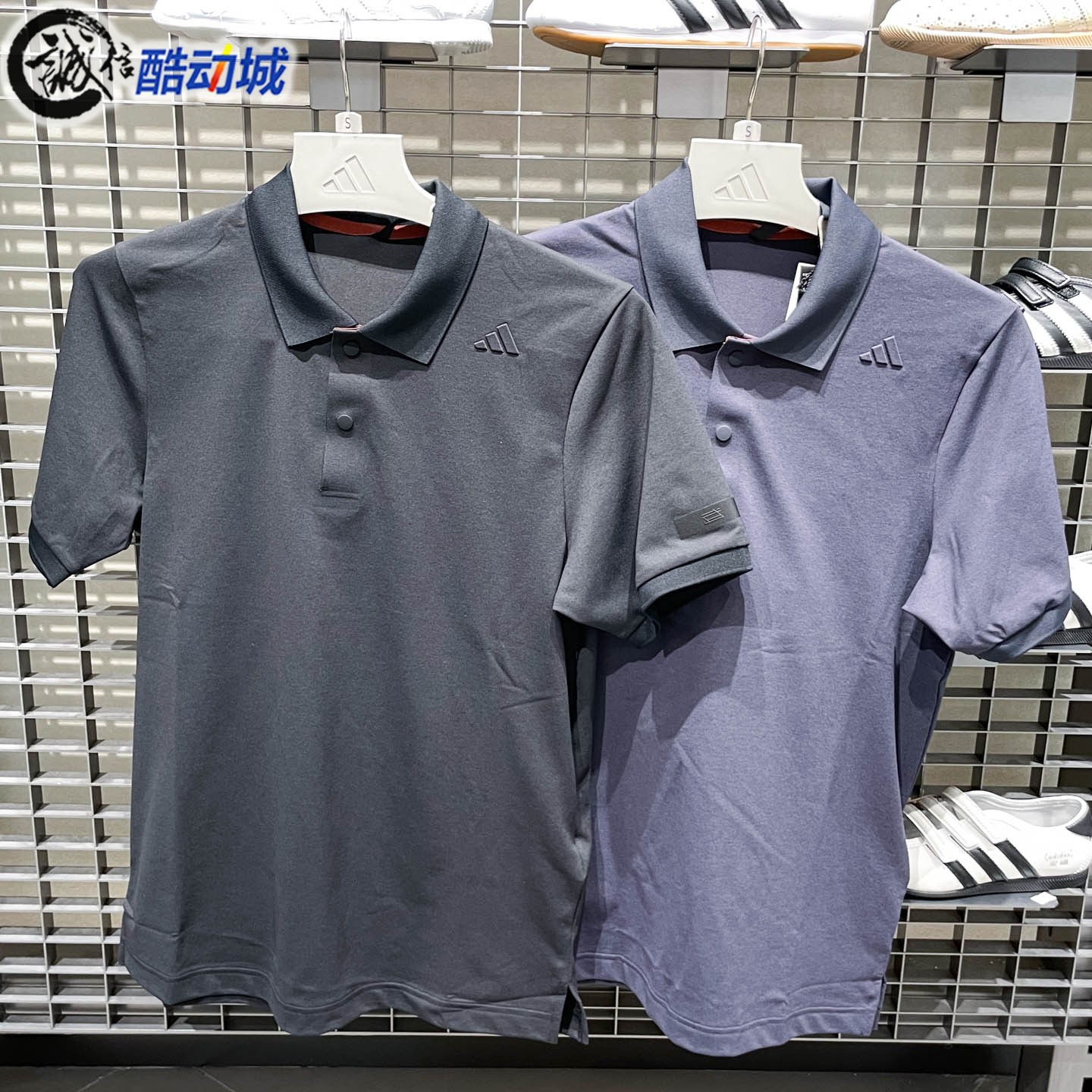 Adidas阿迪达斯男子2026秋季简约百搭透气短袖POLO衫KY7769KY7770