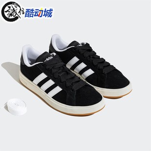 阿迪达斯男女鞋2025春季新款轻便耐磨低帮耐磨运动休闲板鞋JP6335