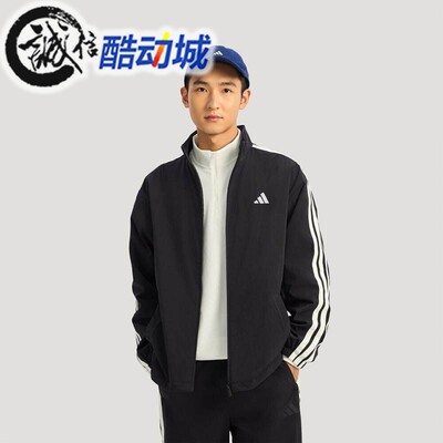 阿迪达斯男子户外拒水加绒外套