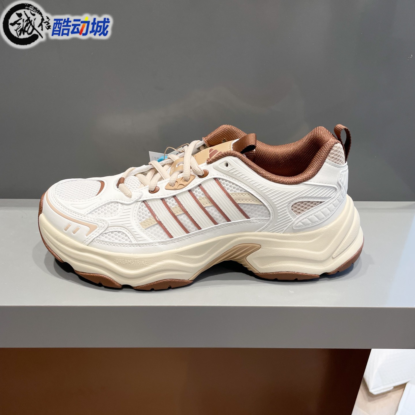 阿迪达斯男女鞋2026秋新款XLG FIN PULSE Q3简约百搭老爹鞋LA6805