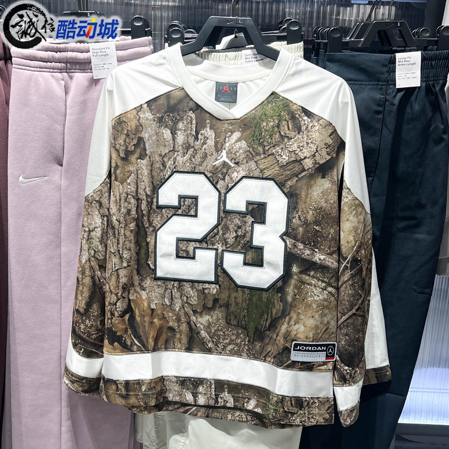 Nike耐克2026春季新款Jordan男子运动休闲透气长袖T恤 IB3965-222