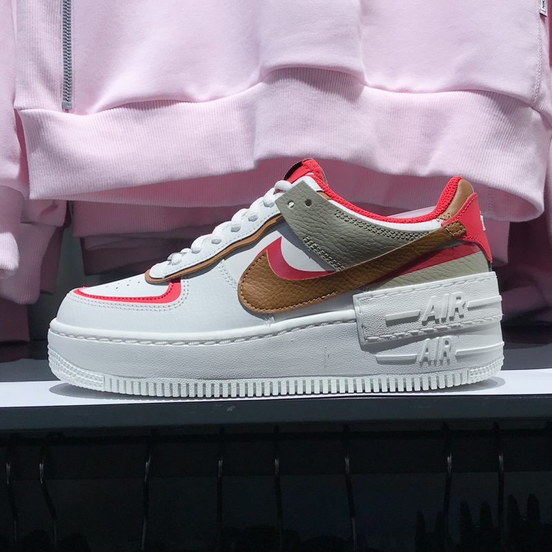 耐克女子2025春季新款空军一号经典厚底增高运动鞋板鞋HQ3400-030