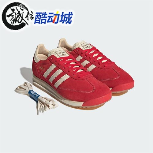 阿迪达斯三叶草男女运动T头鞋