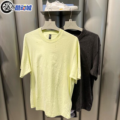 Adidas阿迪达斯男子2026秋新款透气宽松休闲短袖T恤LD4899 LD4902
