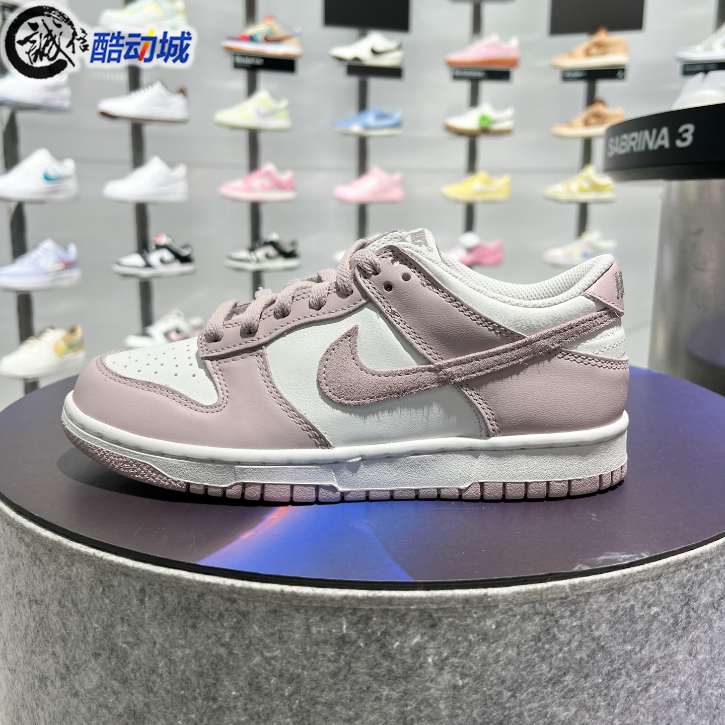 Nike耐克大童鞋2026夏新款DUNK胶底耐磨低帮运动休闲鞋FB9109-122